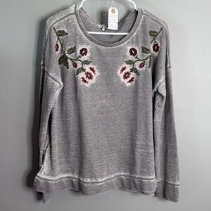 Lucky Brand Charcoal Pullover